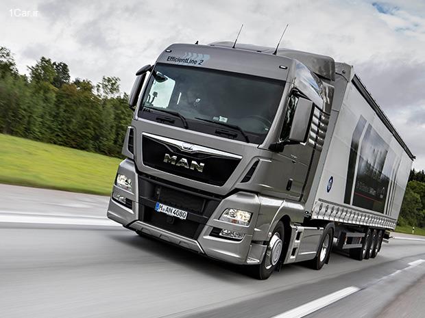 کامیون مان TGX EfficientLine 2 معرفی کامیون مان TGX EfficientLine 2